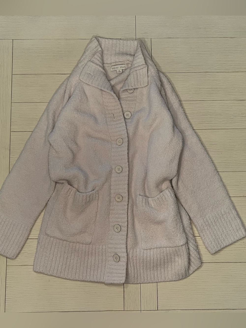 Barefoot Dreams Plush Pullover in Soft Cream